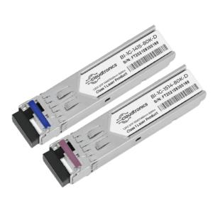 Cloudtron 1.25G BiDi SFP optical transceiver 1490nm TX 1550nm RX 10km DDM